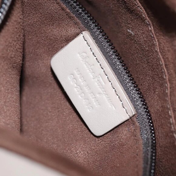 Salvatore Ferragamo Hand Bag Leather Pink Auth - Picture 13 of 15